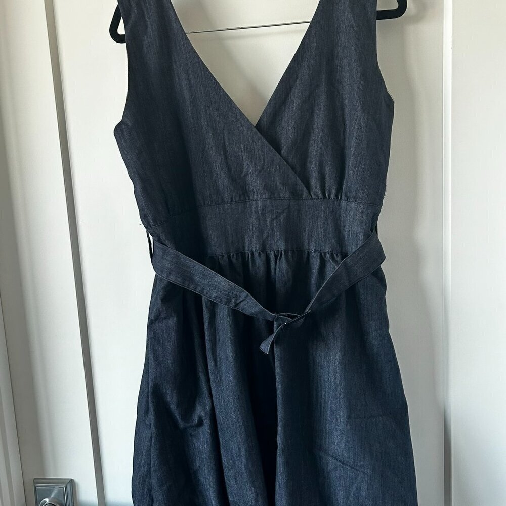 Top Secret Denim Mini Bubble Dress